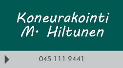 Koneurakointi M. Hiltunen logo